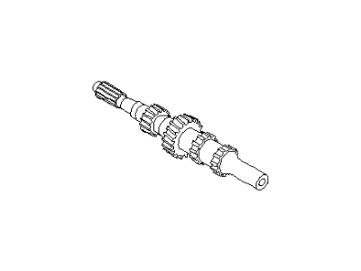 Infiniti 32200-50J10 Gear-Input Shaft