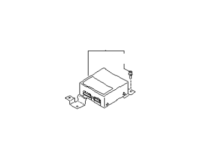 Infiniti B8555-78J01 Control Unit-Diagnosis,Air Bag