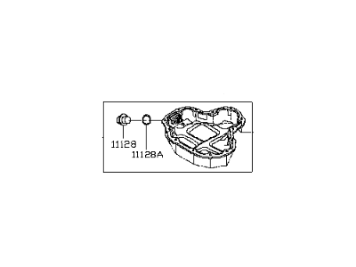 Infiniti 11110-5NA0B Oil Pan Assembly