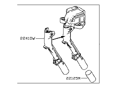 2017 Infiniti QX30 Ignition Coil - 22448-HG00E