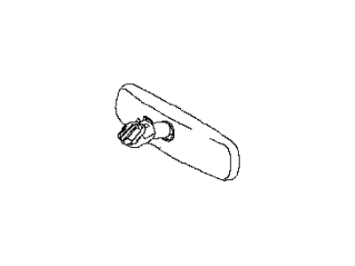 Infiniti 96321-4GA3A Mirror Assy-Inside