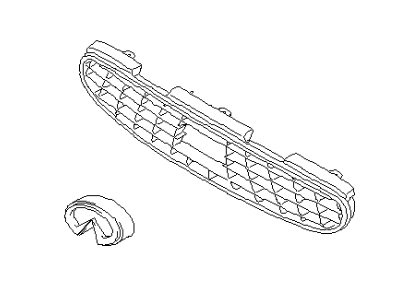 1993 Infiniti J30 Grille - 62310-10Y02