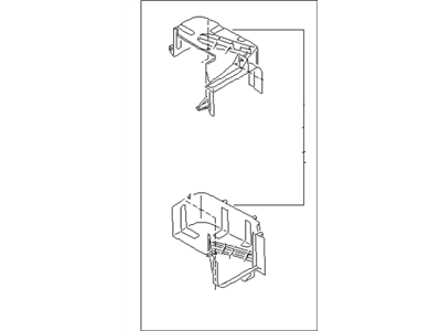 Infiniti 27120-3J610 Case Assy-Front Heater