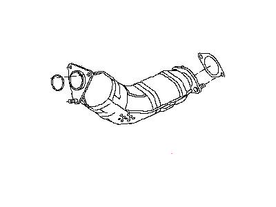 Infiniti Q70L Catalytic Converter - 208B3-3WK0A
