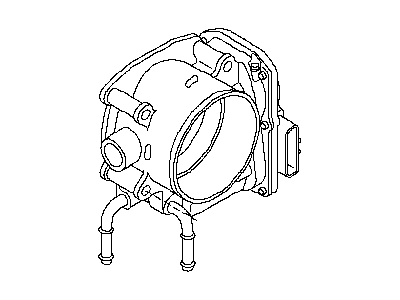 2013 Infiniti QX56 Throttle Body - 16119-1LA0C