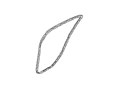 Infiniti G37 Weather Strip - 76923-1NM0A