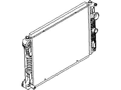 Infiniti 21410-4GA0A Radiator Assembly