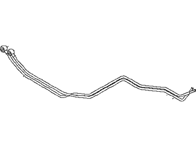 Infiniti 21621-4GA0A Tube Assy-Oil Cooler