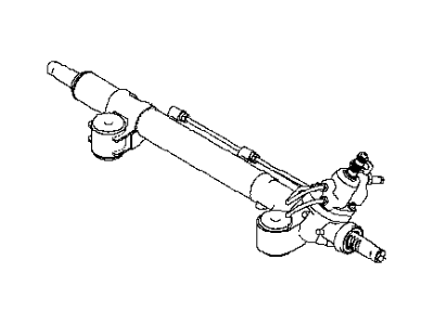 2017 Infiniti Q50 Steering Gear Box - 49200-6HL0A