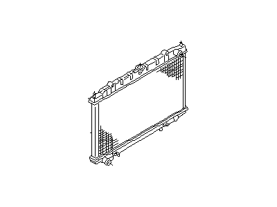 Infiniti 21410-6J107 Radiator Assembly