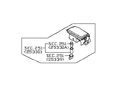 Infiniti Q70 Ashtray - 68800-1MA1A