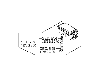 Infiniti Q70L Ashtray - 68800-1MA3A