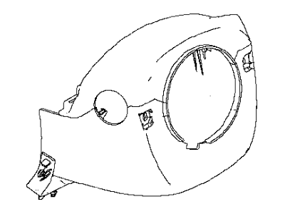 Infiniti Steering Column Cover - 48470-5CB3A
