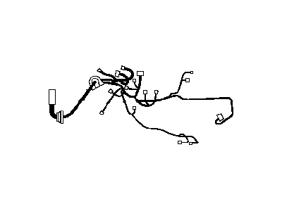 Infiniti 24125-1NF0B Harness Assy-Door,Front