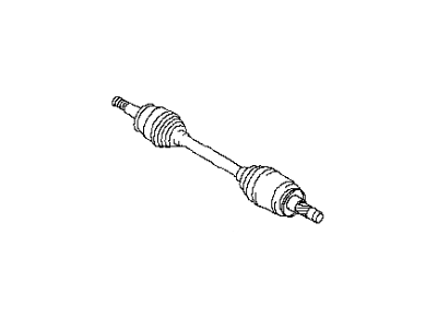 Infiniti 39100-1LA0C Shaft Assembly-Front Drive RH