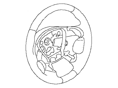 Infiniti Steering Wheel - 48430-1MA0B
