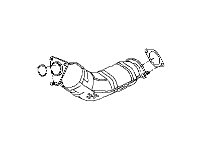 Infiniti EX35 Catalytic Converter - B08B3-1BA0A