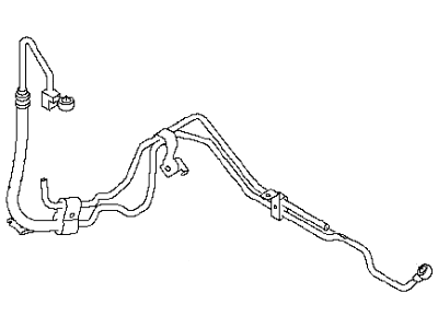 thumbnail image 2 of Power Steering Reservoir & Return Hose Assembly For INFINITI/Nissan Titan 04-15 – 5.6L V8 2 of 6