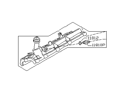 Infiniti 13264-AR000 Cover-VALV Rocker