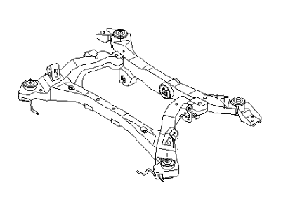 2004 Infiniti Q45 Rear Crossmember - 55400-AR001