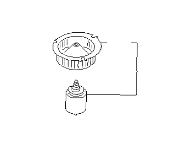 Infiniti 27220-51L04 Fan,W/MOTOR