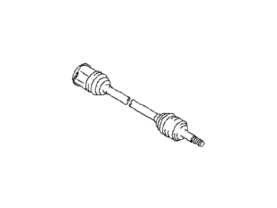 Infiniti Axle Shaft - 39101-5NA2A