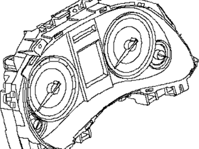 Infiniti G35 Instrument Cluster - 24820-JK61B