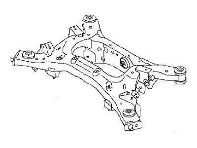 Infiniti 55400-1CA0D Member Complete - Rear Suspension