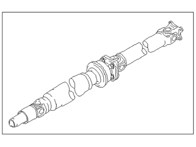 1998 Infiniti Q45 Drive Shaft - 37000-6P000