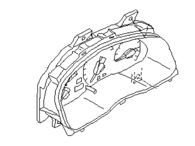 Infiniti 24820-CW50A Instrument Cluster Speedometer Assembly