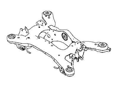 Infiniti 55400-1MG1C Member Complete - Rear Suspension