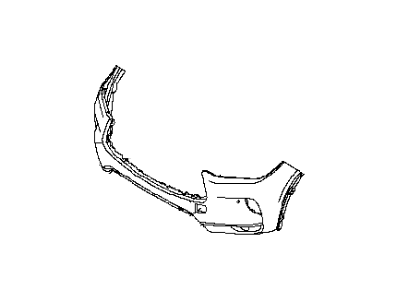 Infiniti QX50 Bumper - FBM22-5NA0J