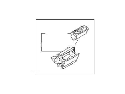 1996 Infiniti J30 Ashtray - 96510-10Y11