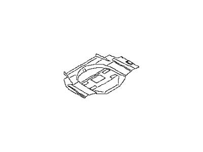 Infiniti 84930-4GA0A Insulator-Luggage Floor