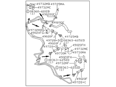 Infiniti 49726-63J00