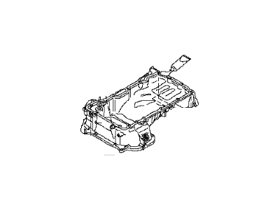 2017 Infiniti Q70L Oil Pan - 11110-4GA2B