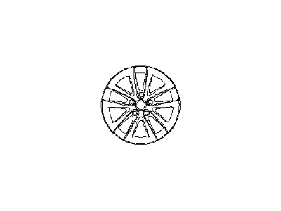 2012 Infiniti G37 Spare Wheel - D0300-JK125