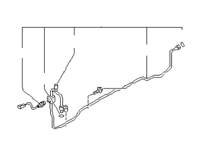 Infiniti Q45 A/C Hose - 92442-60U00