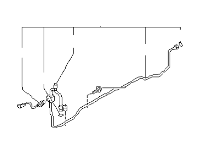 1994 Infiniti Q45 A/C Hose - 92442-60U01