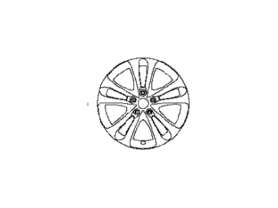2009 Infiniti FX35 Spare Wheel - D0C00-1CE4A
