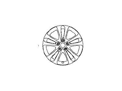 Infiniti D0C00-1CE4A Aluminum Wheel