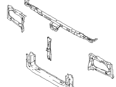 1998 Infiniti Q45 Radiator Support - 62500-6P000