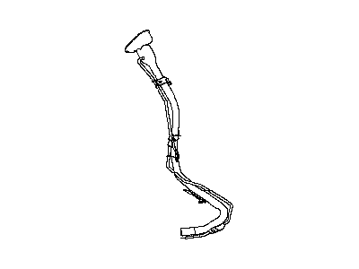 Infiniti Q60 Fuel Filler Hose - 17221-5CA0A