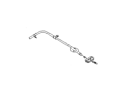 Infiniti 36402-10Y00 Cable Assy-Parking Brake,Front