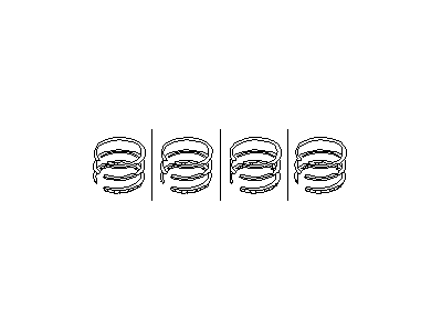 2002 Infiniti G20 Piston Ring Set - 12033-2J210