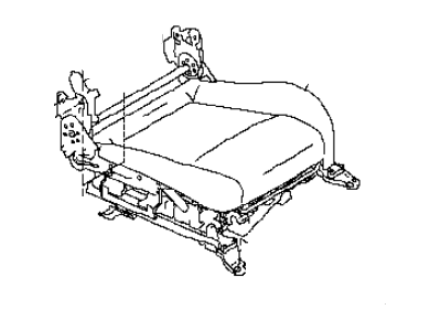 Infiniti 873A2-1MS7D Cushion & Adjuster Assy-Front,RH