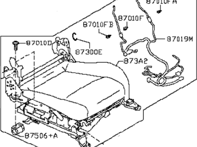 Infiniti 87300-1MJ2C