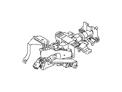 Infiniti 48810-1NF1A Column Assy-Steering,Upper