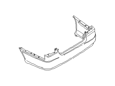 Infiniti 85022-AT525 Rear Bumper Fascia Kit