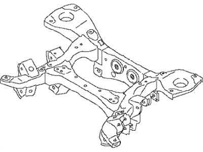 Infiniti 55400-1LA0A Member Complete - Rear Suspension